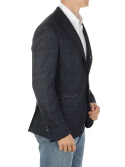 Luigi Bianchi Mantova | Giacca Uomo Principe di Galles>Uomo Blazer E Giacche
