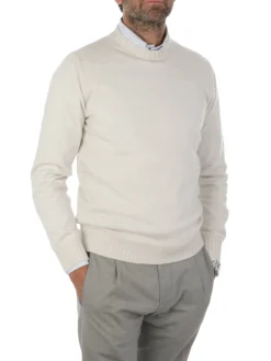Magazzino Ricambi | Girocollo Uomo in Cashmere Felted>Uomo Maglie