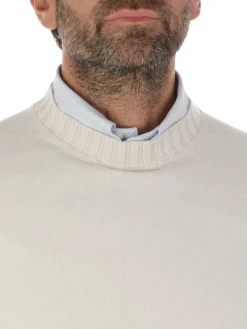 Magazzino Ricambi | Girocollo Uomo in Cashmere Felted><noscript><img width=