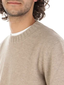 Magazzino Ricambi | Girocollo Uomo in Cashmere Felted><noscript><img width=