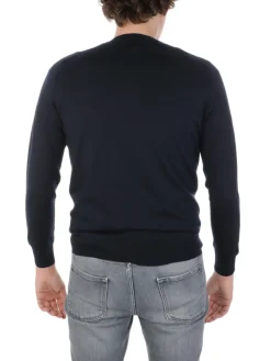 Magazzino Ricambi | Girocollo Uomo in Cashmere e Seta>Uomo Maglie