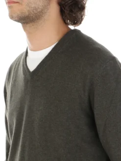Magazzino Ricambi | Scollo a V Uomo in Cashmere><noscript><img width=