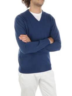 Magazzino Ricambi | Scollo a V Uomo in Cashmere>Uomo Maglie