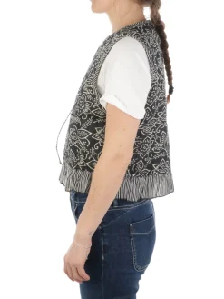 Maison Hotel | Gilet Donna Jasmine Sour in Cotone>Donna Gilet