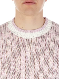Malo | Girocollo Uomo Bouclè in Cotone e Seta><noscript><img width=