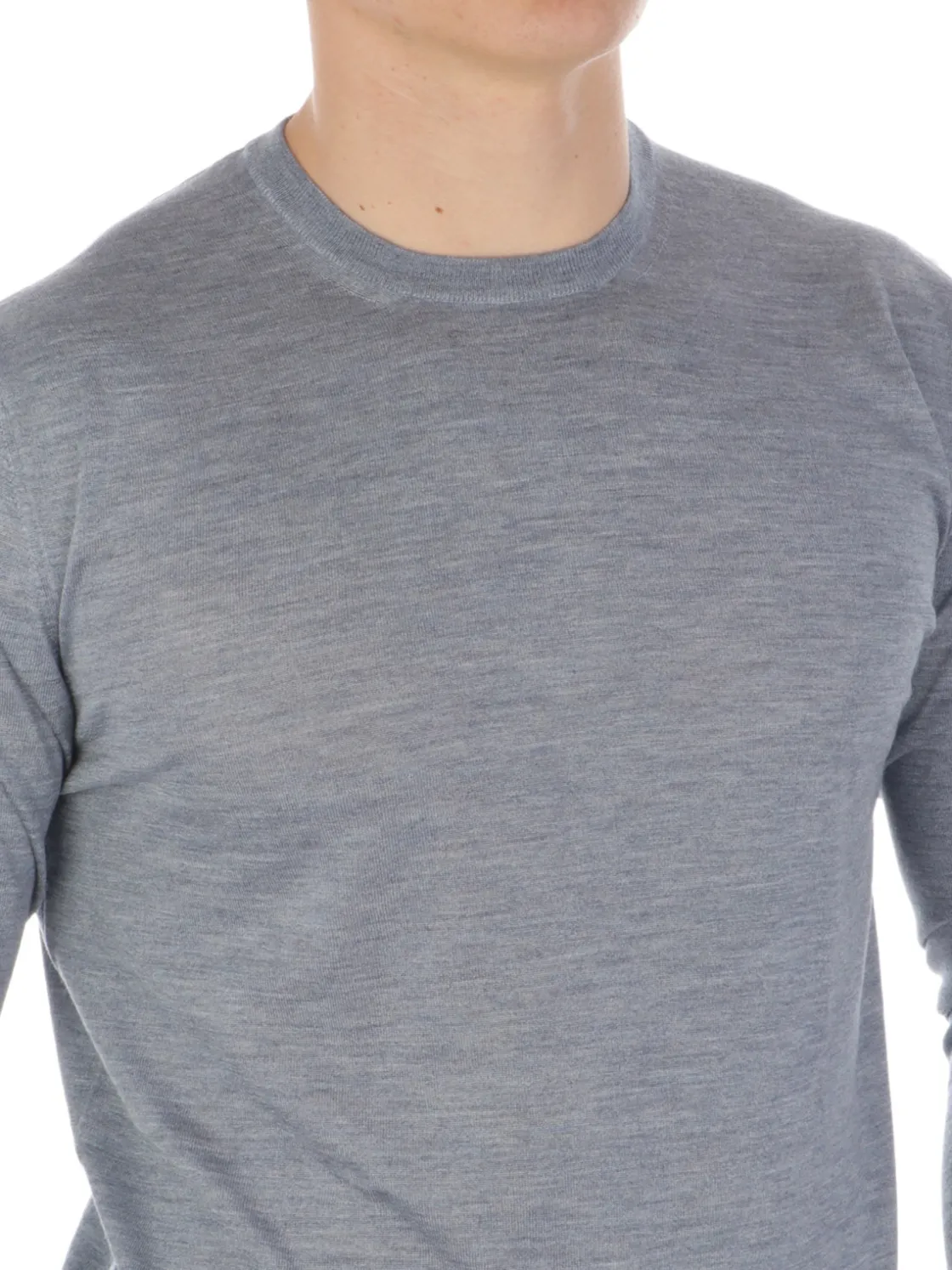 Malo | Girocollo Uomo in Cashmere e Seta>Uomo Maglie