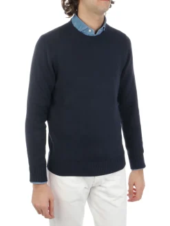 Malo | Girocollo Uomo In Cotone Rasato>Uomo Maglie