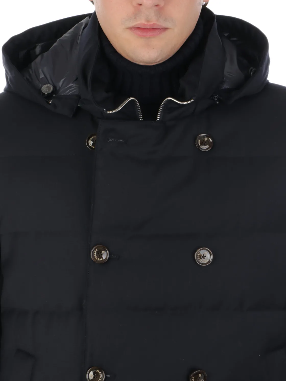 Montecore | Cappotto Uomo Doppiopetto in Lana>Uomo Cappotti E Trench