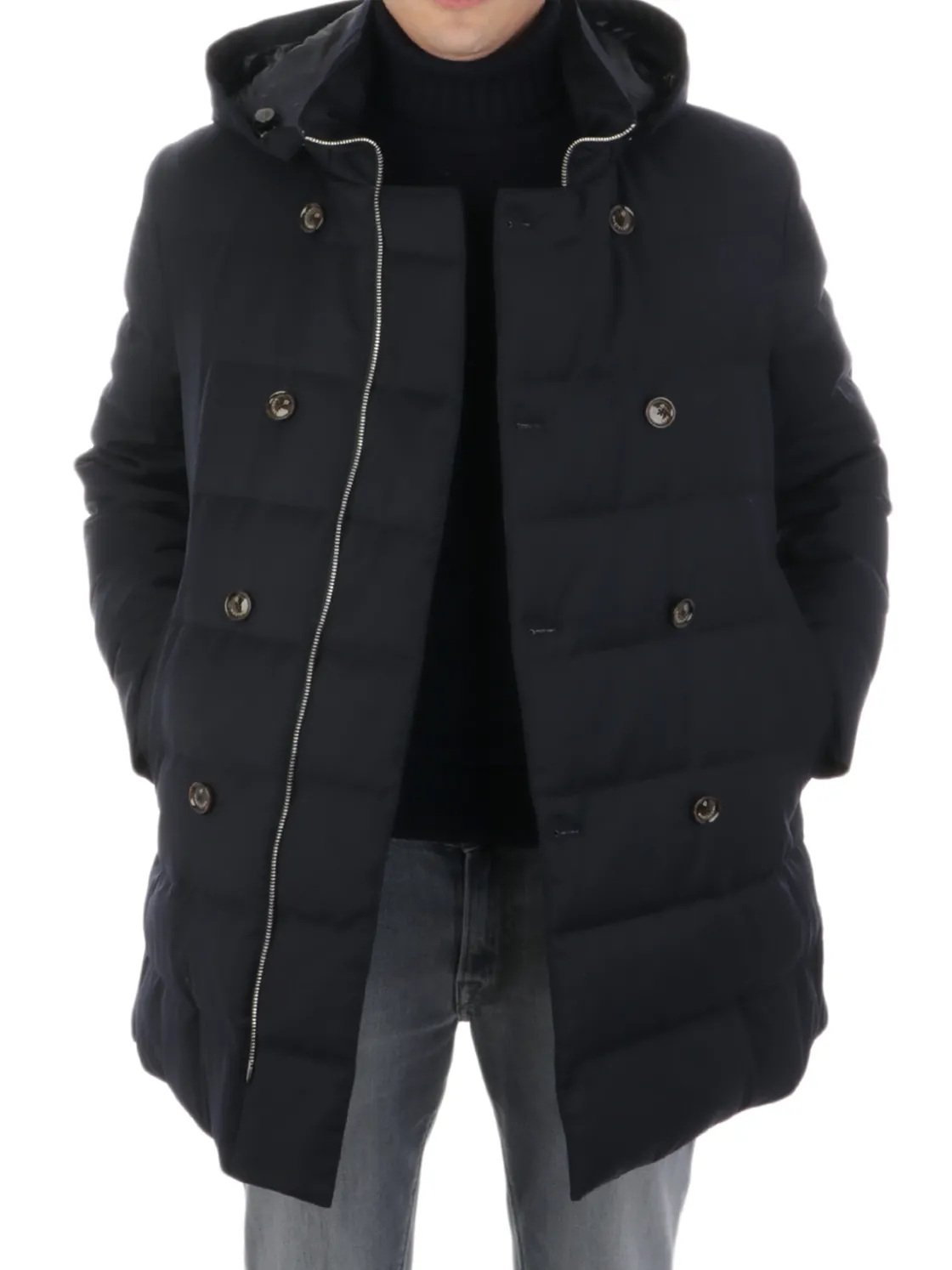 Montecore | Cappotto Uomo Doppiopetto in Lana>Uomo Cappotti E Trench