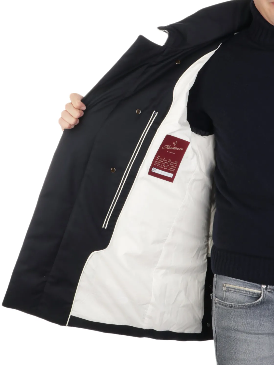Montecore | Cappotto Uomo Doppiopetto in Lana>Uomo Cappotti E Trench