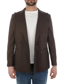 Montecore | Giacca Uomo Doppiopetto in Lana><noscript><img width=