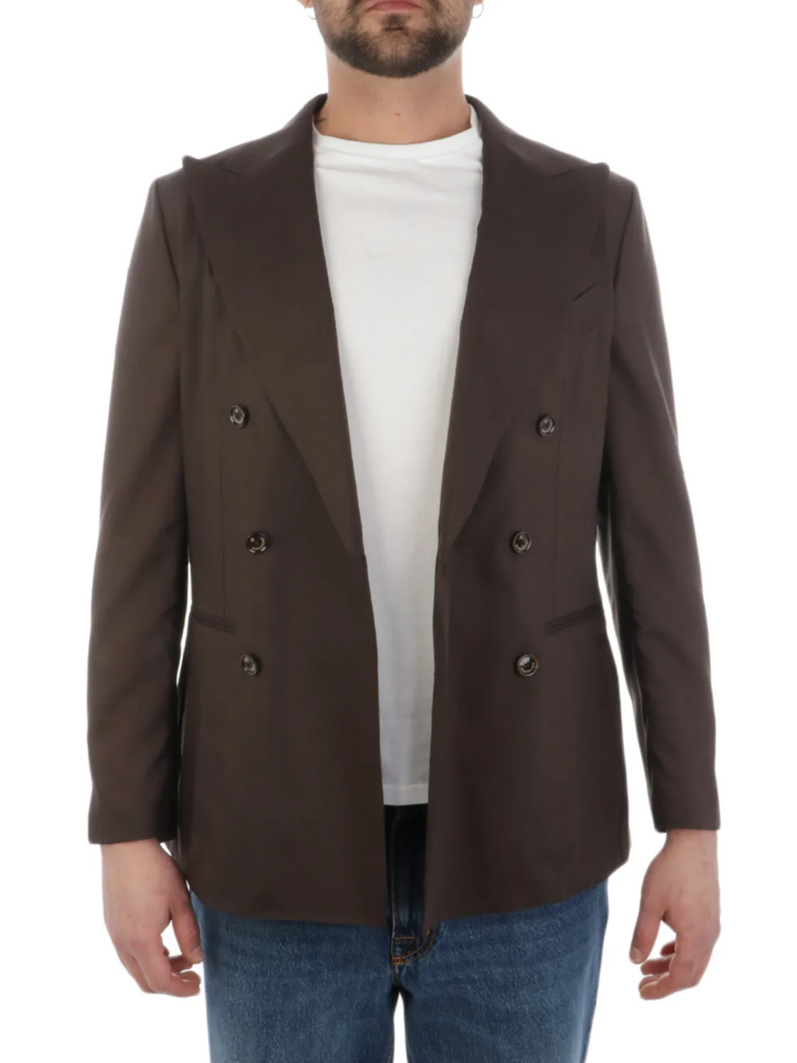 Montecore | Giacca Uomo Doppiopetto in Lana>Uomo Blazer E Giacche