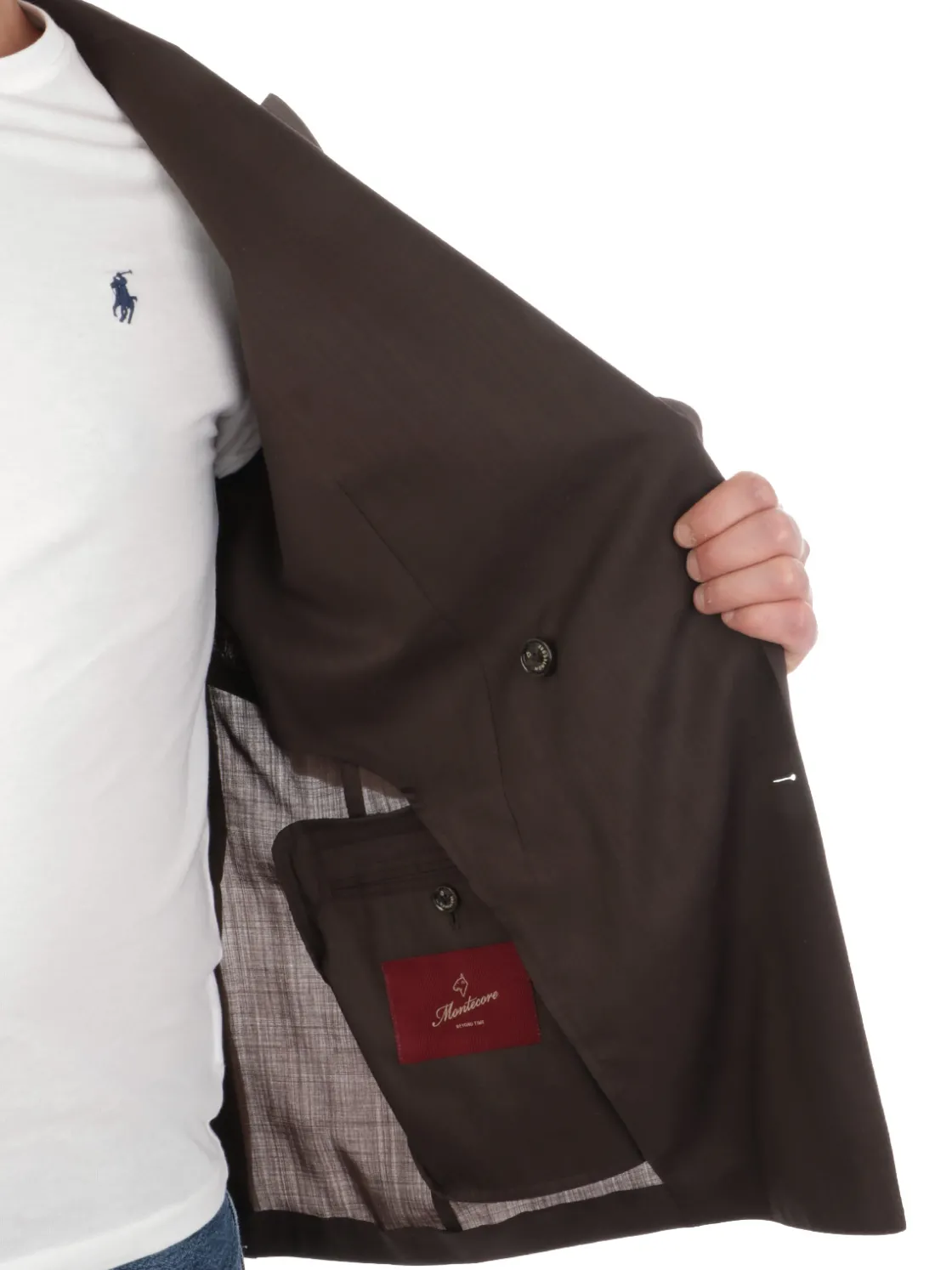 Montecore | Giacca Uomo Doppiopetto in Lana>Uomo Blazer E Giacche