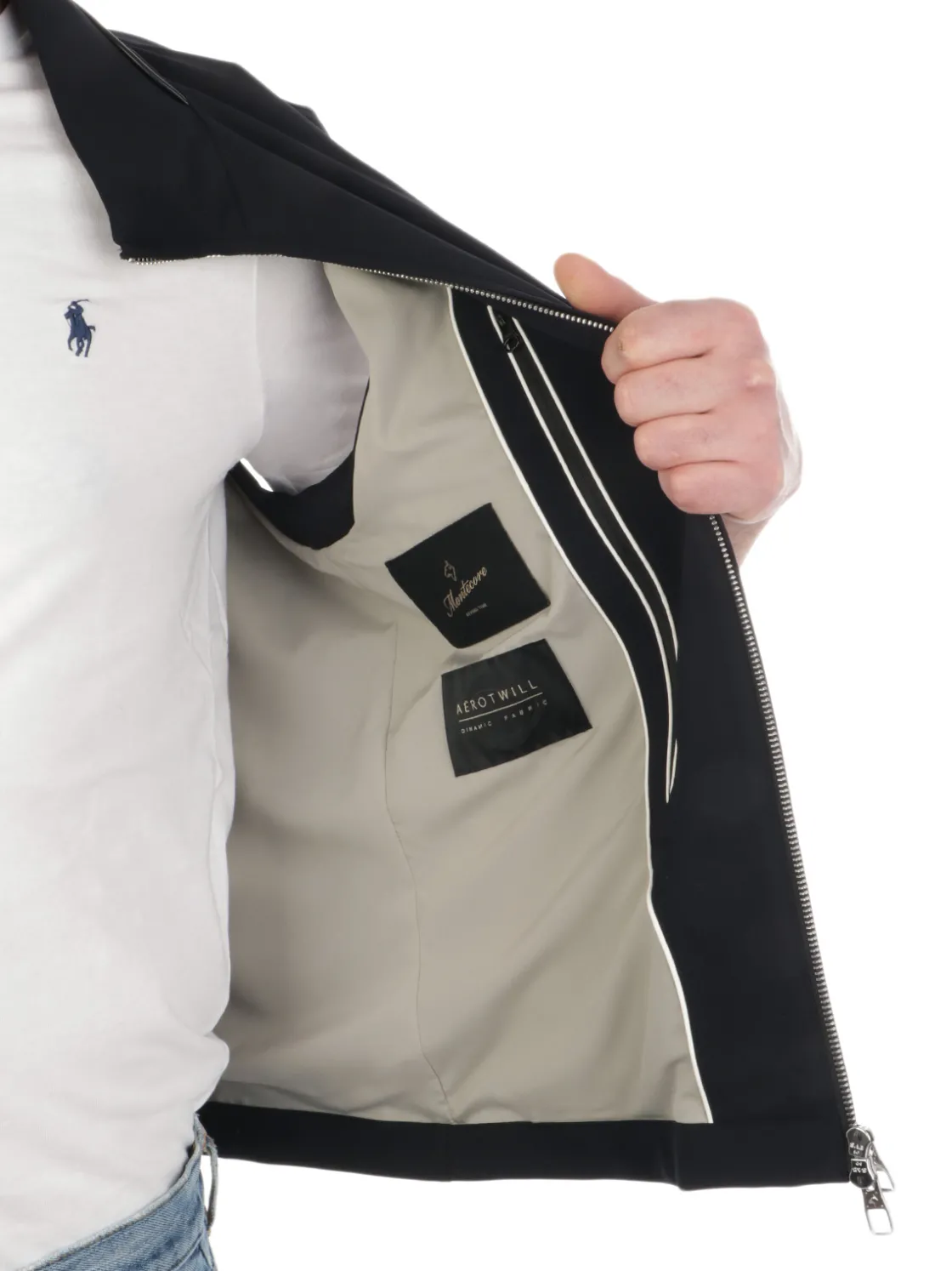 Montecore | Gilet Uomo In Tessuto Stretch>Uomo Gilet E Smanicati