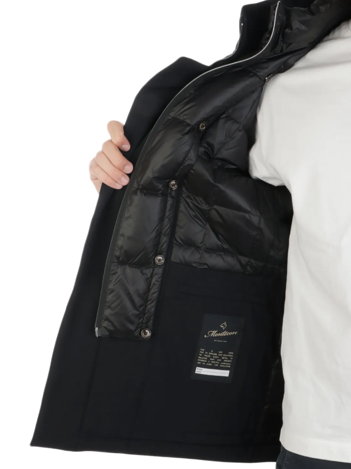 Montecore | Giubbotto Uomo Doppiopetto Stretch>Uomo Blazer E Giacche