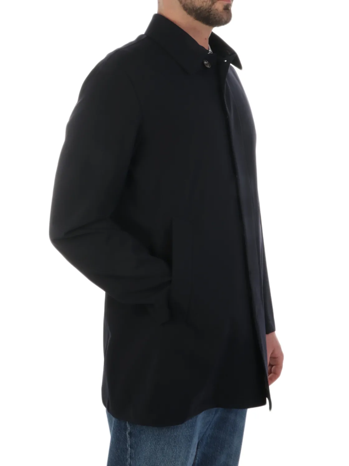 Montecore | Impermeabile Uomo in Tessuto Elasticizzato>Uomo Cappotti E Trench