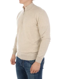 Ones | Maglia Uomo Half Zip in Cashmere>Uomo Maglie