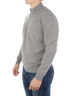 Ones | Maglia Uomo Half Zip in Cashmere>Uomo Maglie