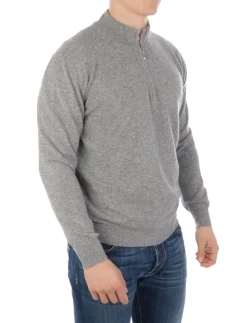 Ones | Maglia Uomo Half Zip in Cashmere>Uomo Maglie
