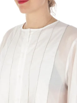 Peserico | Camicia Donna in Voile di Cotone><noscript><img width=