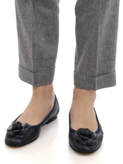 Peserico | Pantaloni Donna Classici in Lino><noscript><img width=