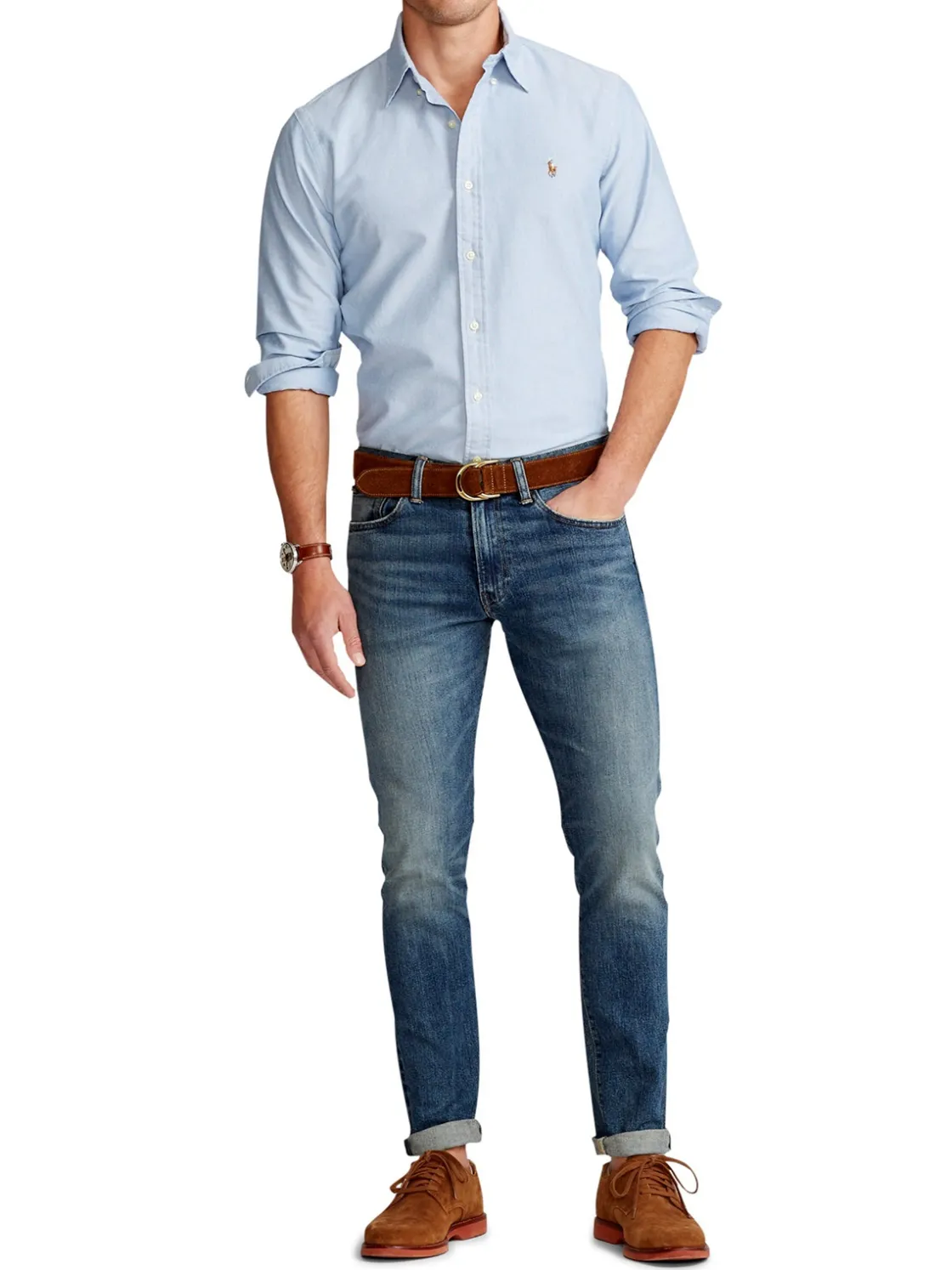 Polo Ralph Lauren | Camicia Oxford Uomo Custom Fit>Uomo Camicie