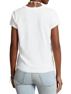 Polo Ralph Lauren | Cotton Jersey Tee>Donna T-Shirts