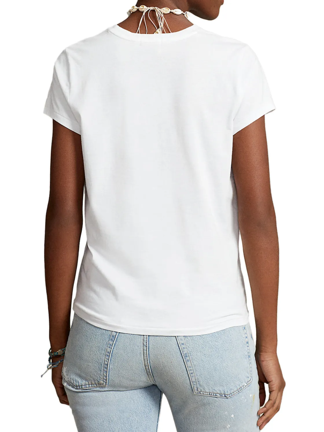 Polo Ralph Lauren | Cotton Jersey Tee>Donna T-Shirts
