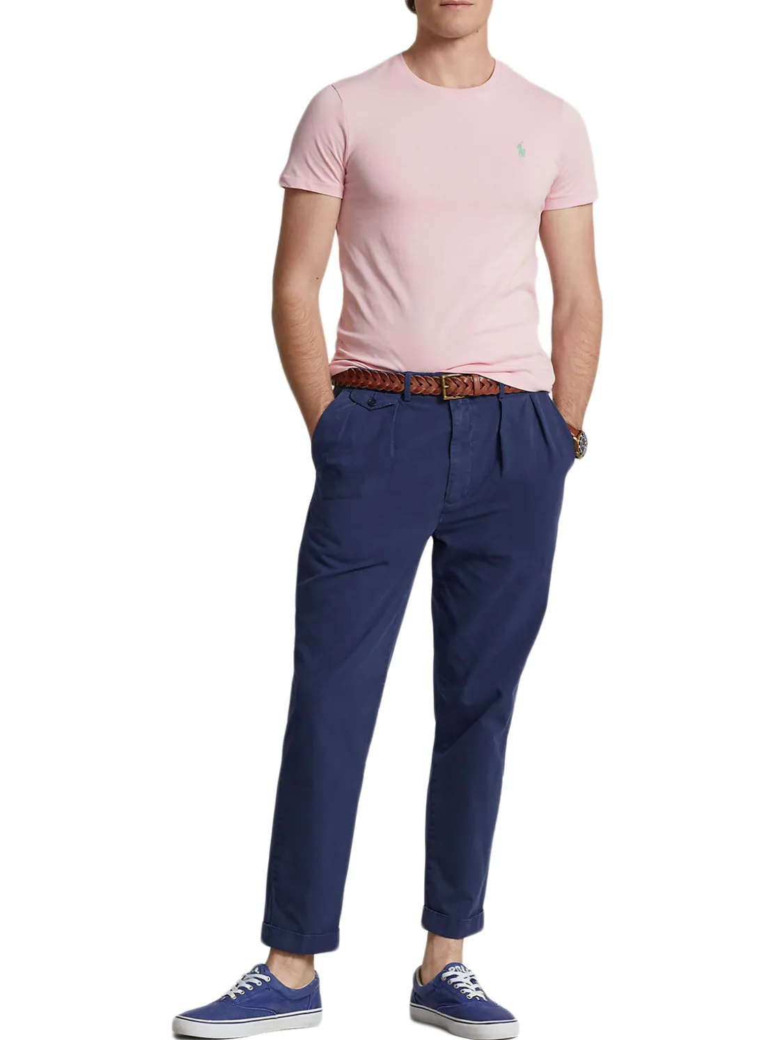 Polo Ralph Lauren | Custom Slim Fit Jersey>Uomo T-Shirts