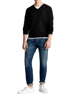 Polo Ralph Lauren | Maglia Uomo Scollo a V in Lana><noscript><img width=