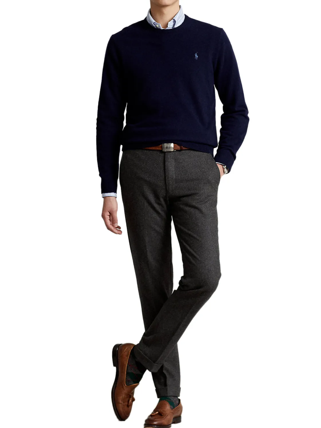 Polo Ralph Lauren | Wool Crewneck Sweater>Uomo Maglie