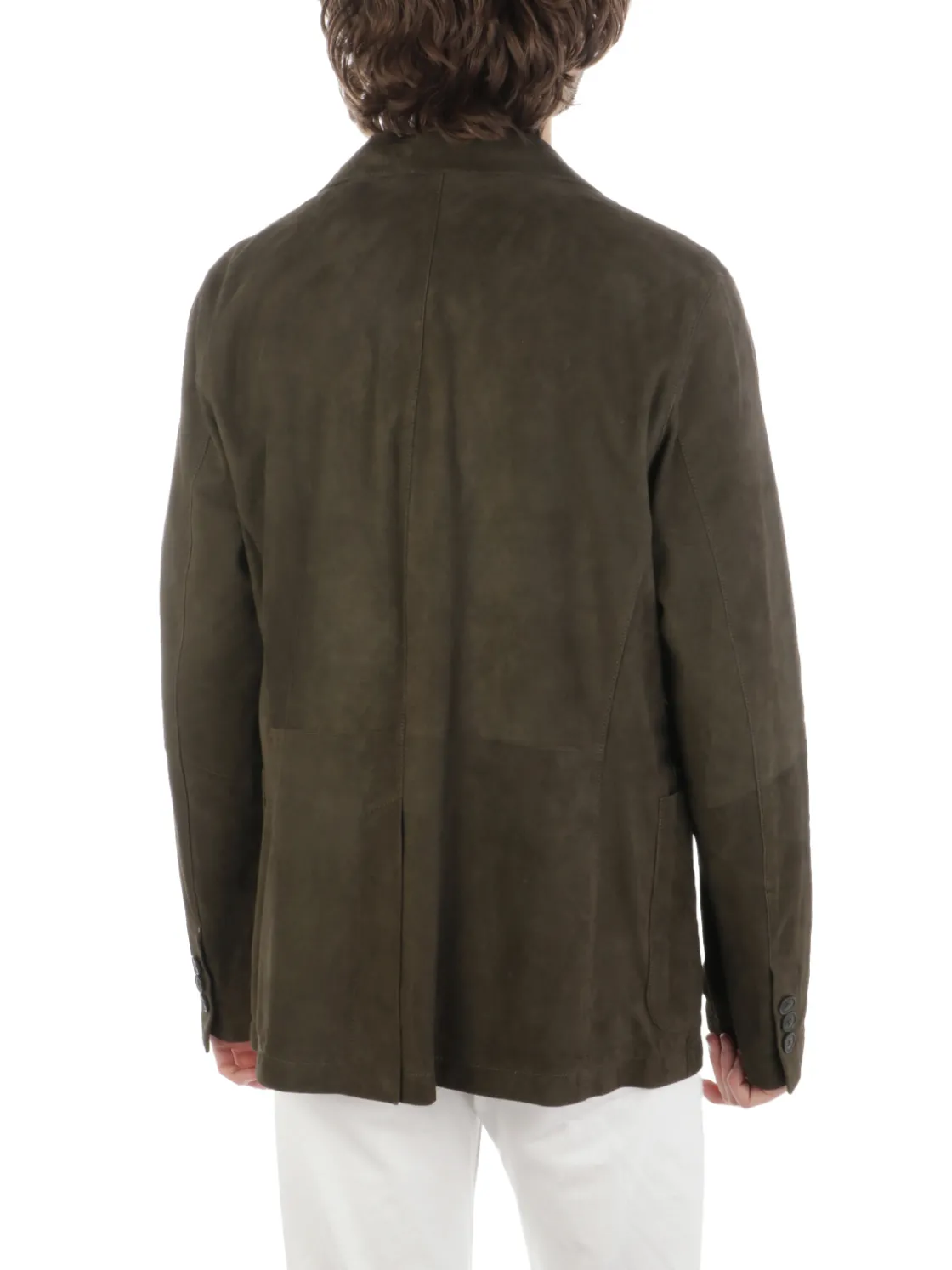 Proleather | Giacca Uomo 2 Bottoni in Pelle Scamosciata>Uomo Blazer E Giacche
