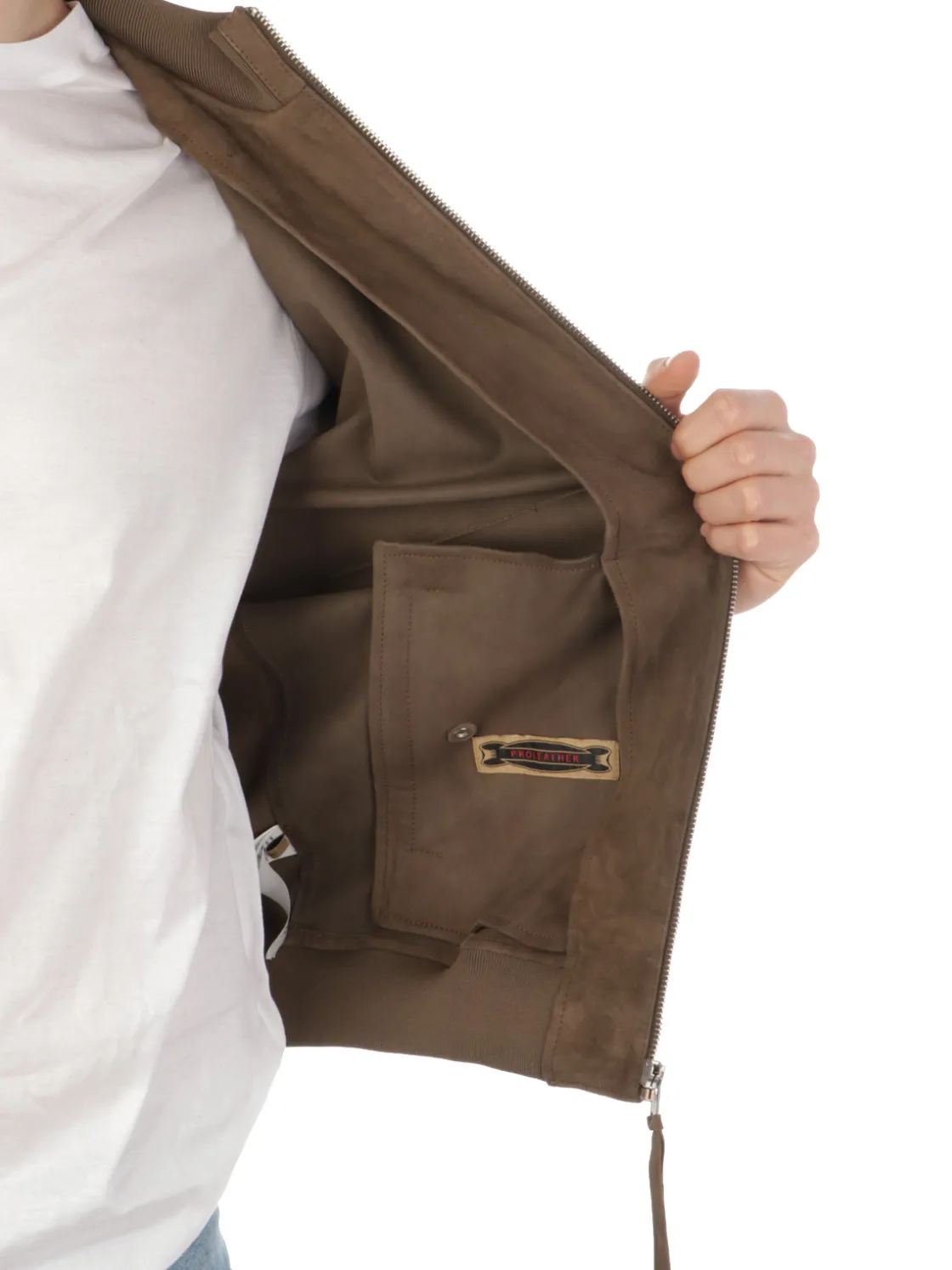 Proleather | Giacca Uomo JmDin in Suede>Uomo Giubbotti E Piumini
