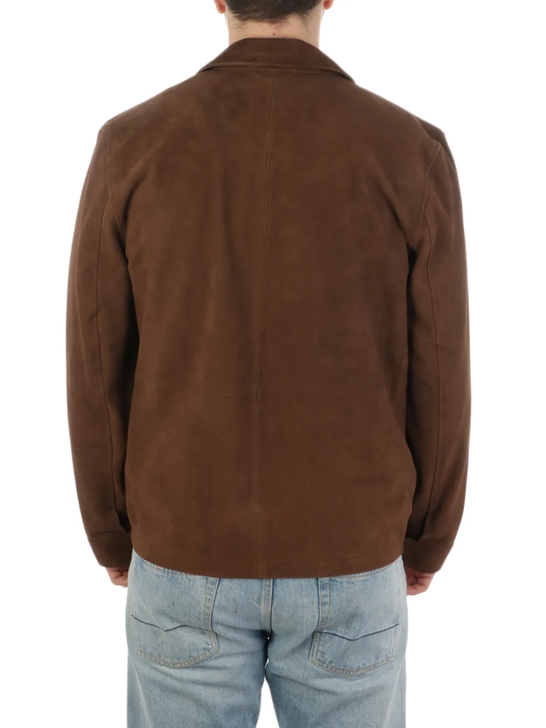 Proleather | Overshirt Uomo JmJoks in Suede>Uomo Giubbotti E Piumini