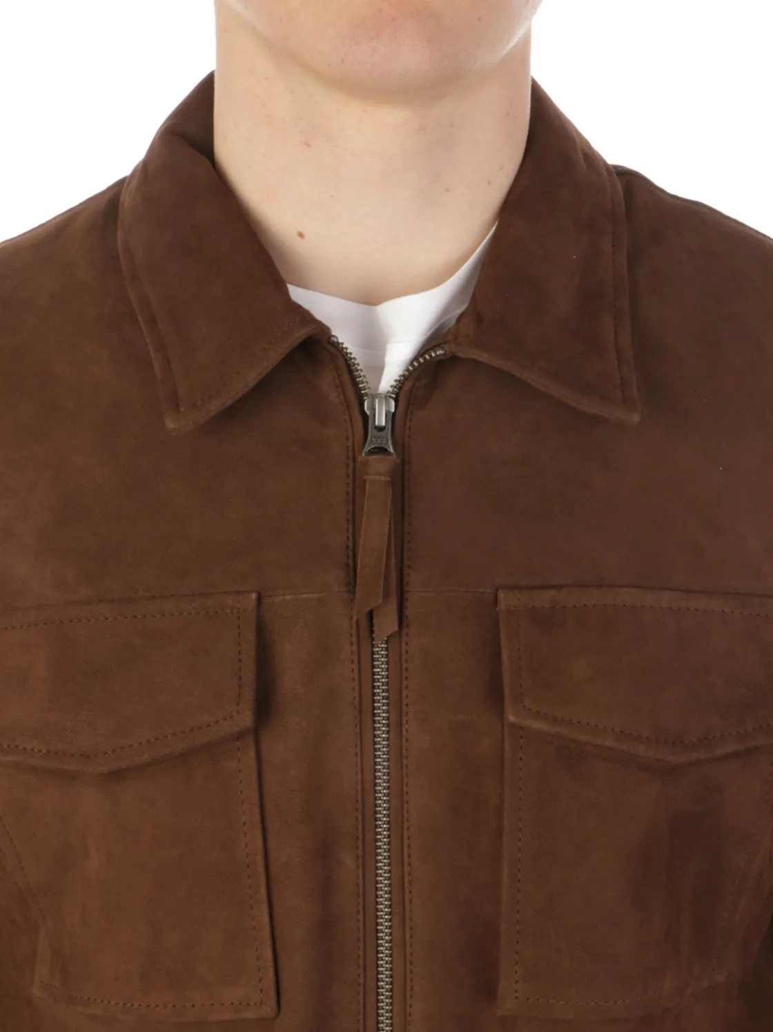 Proleather | Overshirt Uomo JmJoks in Suede>Uomo Giubbotti E Piumini