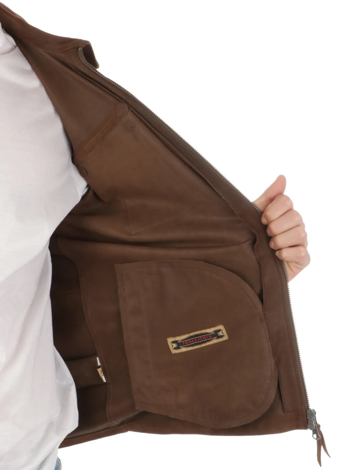 Proleather | Overshirt Uomo JmJoks in Suede>Uomo Giubbotti E Piumini