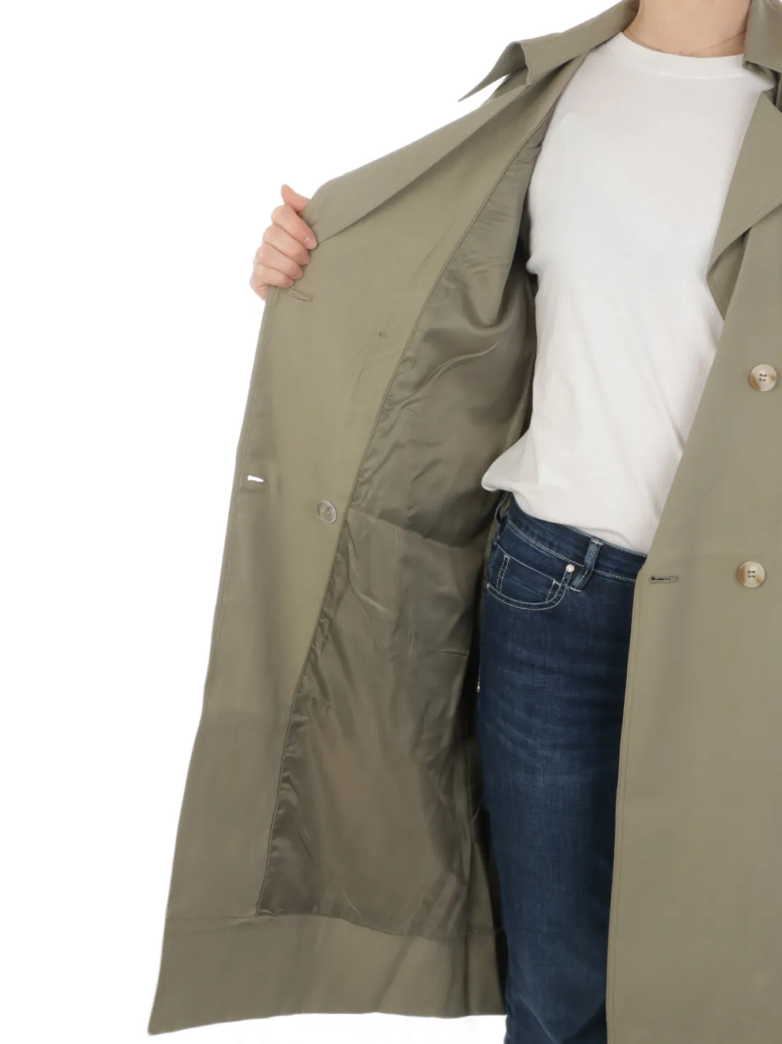 Rino & Pelle | Cappotto Doppiopetto Donna Jalau>Donna Cappotti E Trench