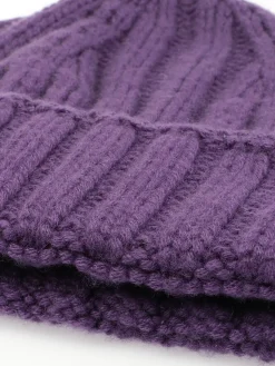 Riviera Cashmere | Berretto Donna in Cashmere a Coste Larghe>Donna Cappelli