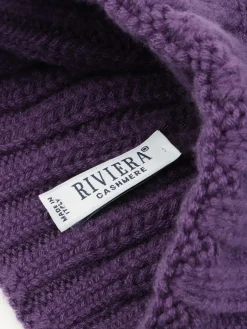 Riviera Cashmere | Berretto Donna in Cashmere a Coste Larghe>Donna Cappelli