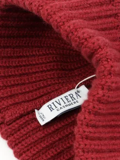 Riviera Cashmere | Berretto Unisex in Cashmere a Coste>Uomo Cappelli