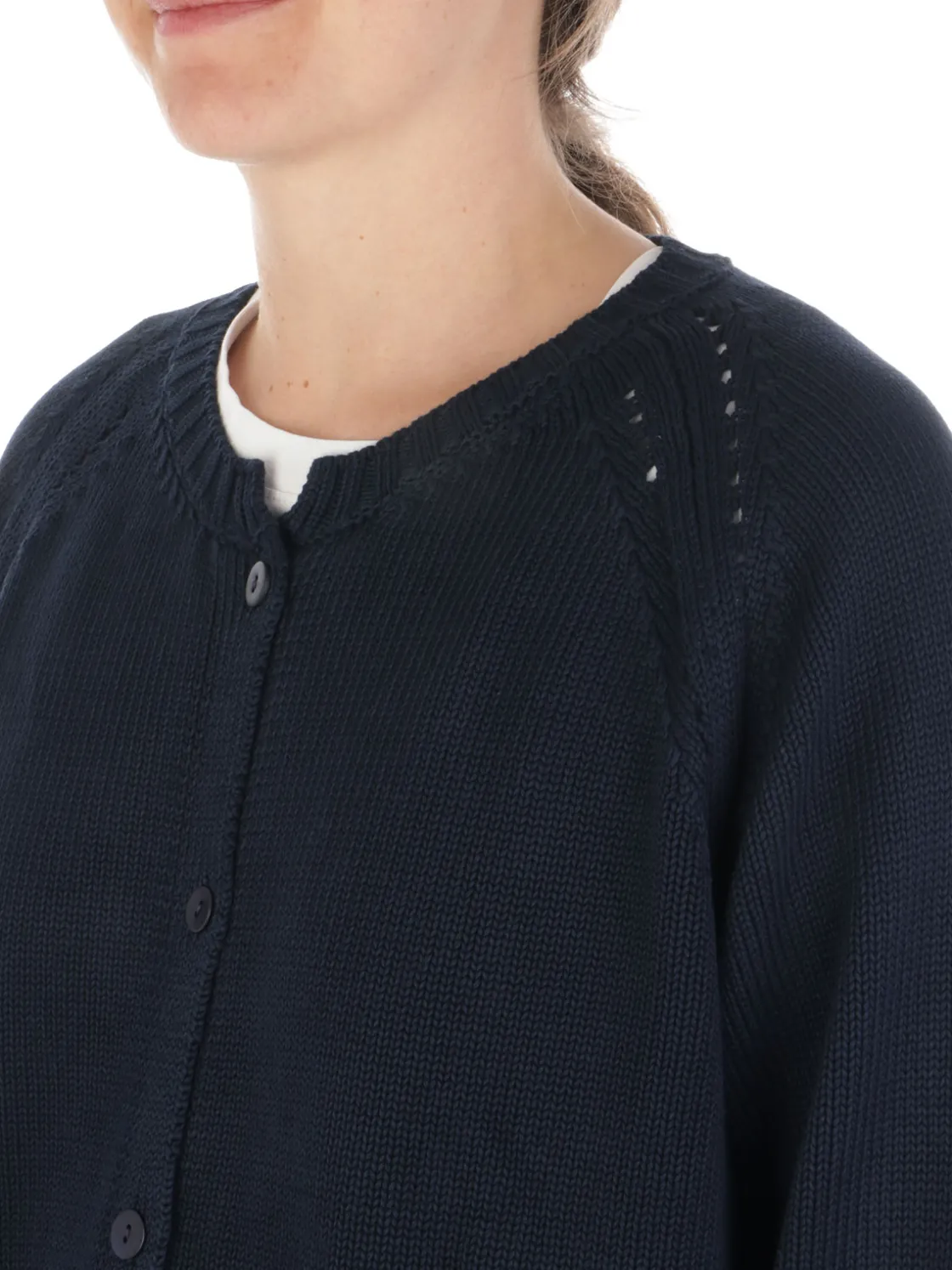 Rossopuro | Cardigan Con Bottoni>Donna Maglie