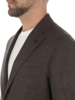 Sartorio | Giacca Uomo in Lana e Lino><noscript><img width=