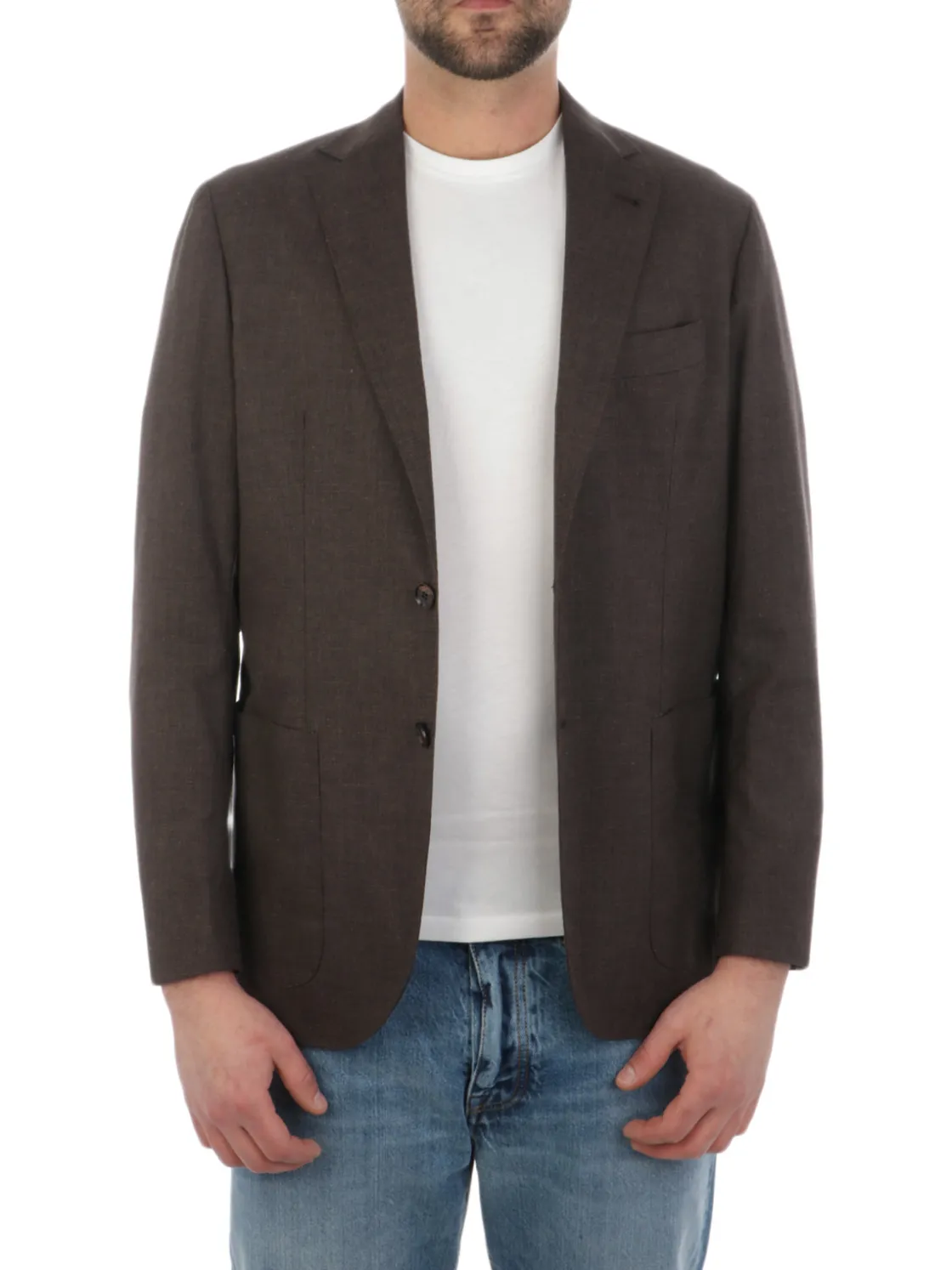 Sartorio | Giacca Uomo in Lana e Lino>Uomo Blazer E Giacche