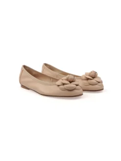 Status | Ballerine Donna in Pelle con Fiore>Donna Ballerine E Mocassini