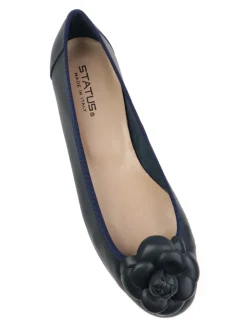 Status | Ballerine Donna in Pelle con Fiore><noscript><img width=