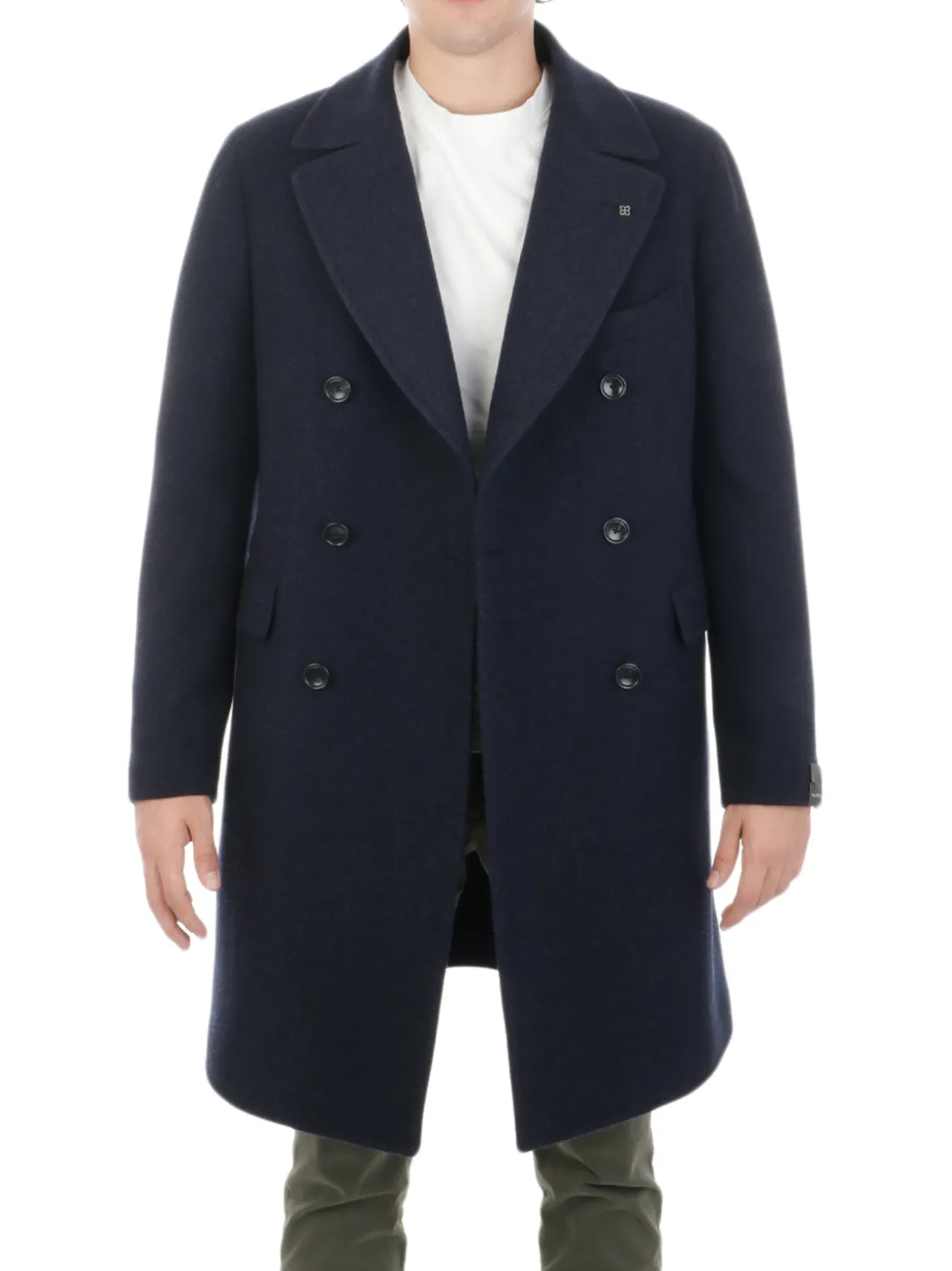 Tagliatore | Cappotto Doppiopetto Uomo in Lana e Cashmere>Uomo Cappotti E Trench
