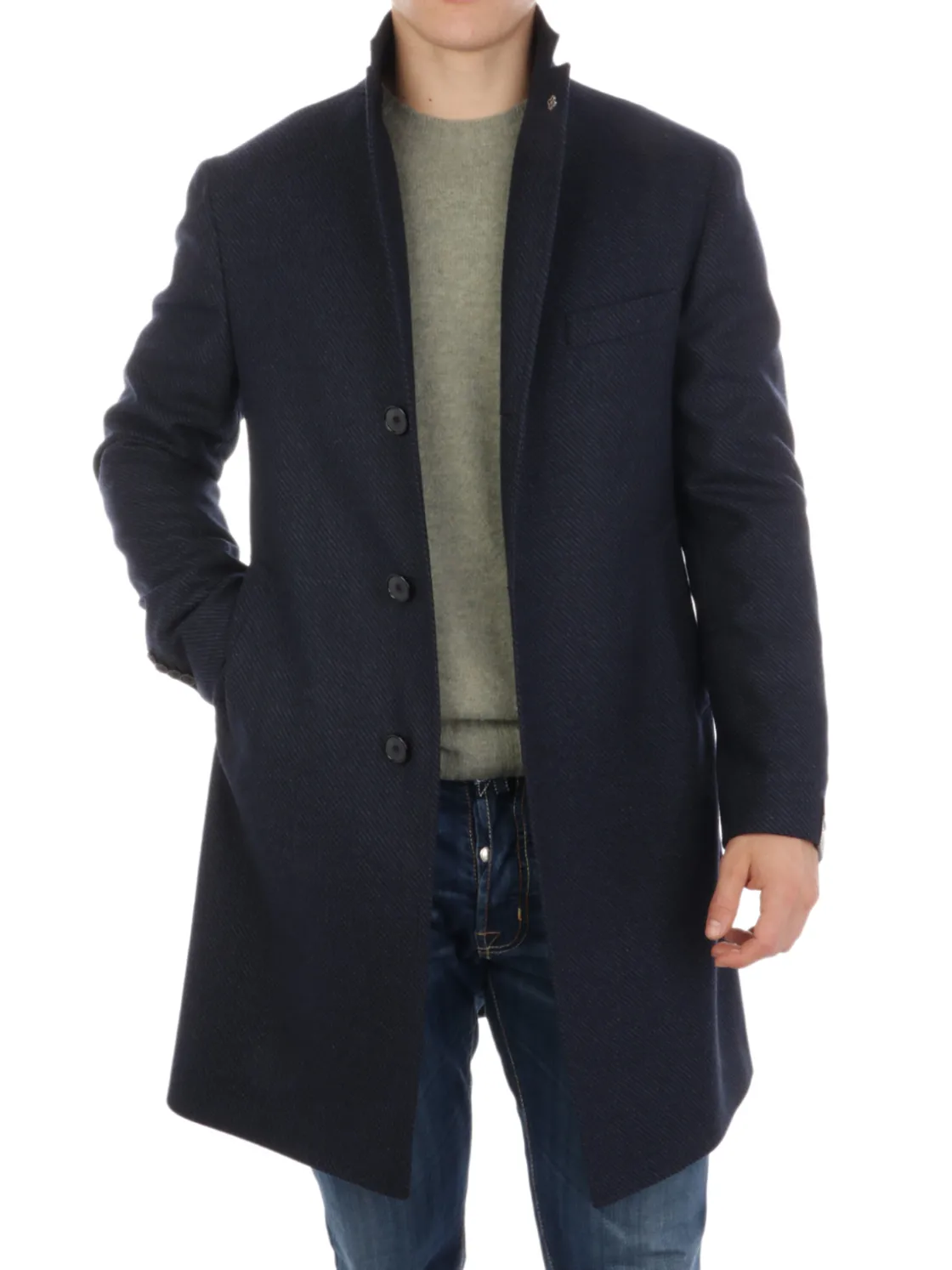 Tagliatore | Cappotto Uomo in Lana Vergine>Uomo Cappotti E Trench