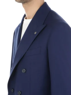 Tagliatore | Giacca Doppiopetto Uomo in Lana Stretch><noscript><img width=