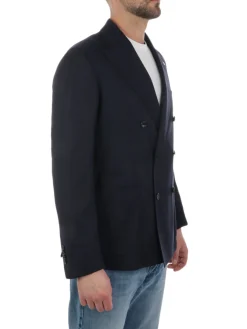 Tagliatore | Giacca Doppiopetto Uomo in Lana Vergine Stretch>Uomo Blazer E Giacche