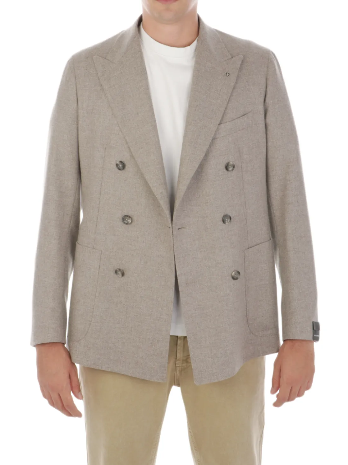 Tagliatore | Giacca Uomo Doppiopetto in Lana e Cashmere>Uomo Blazer E Giacche